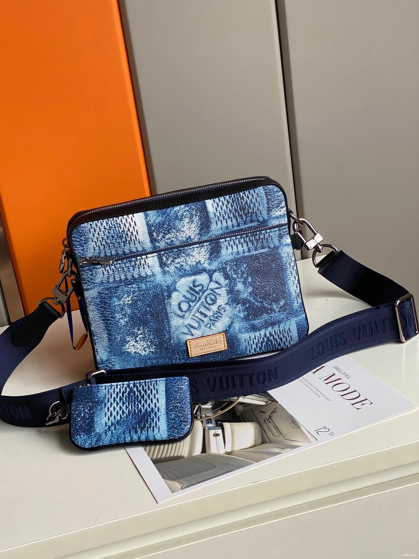 MESSENGER TRIO VUITTON LOUIS 0814